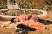 Sweet Nothings by Godward John William Godward